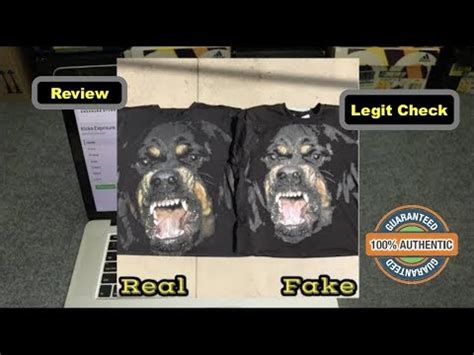 givenchy rottweiler t-shirt real vs fake|is givenchy real.